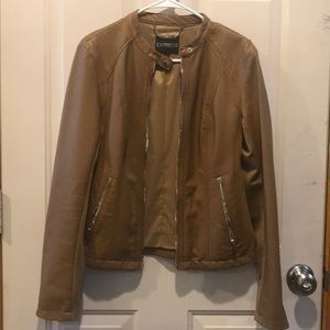 Faux Leather Jacket